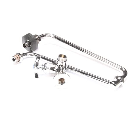 T&S Brass Pot Filler, Wall Mount, Single Control, 24 Double B-0594